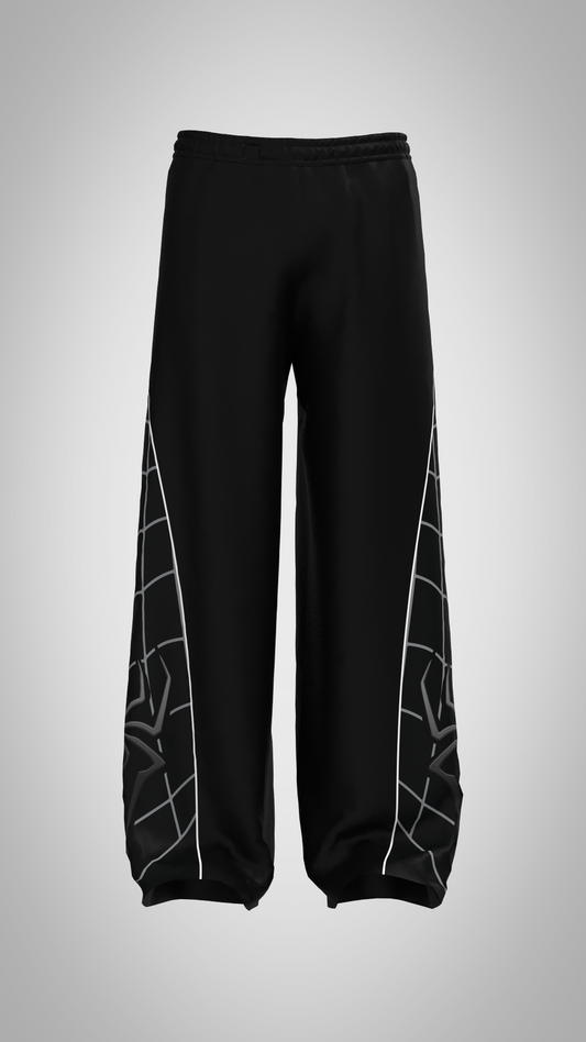 Black spider Track Pant