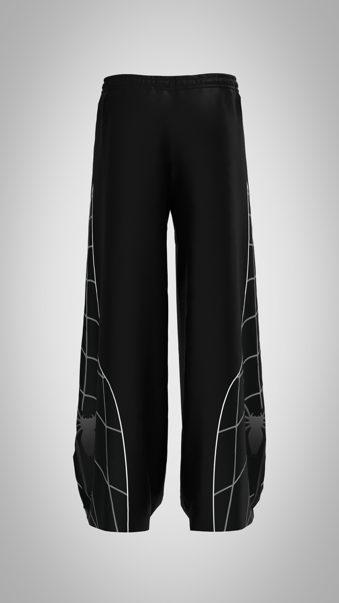 Black spider Track Pant