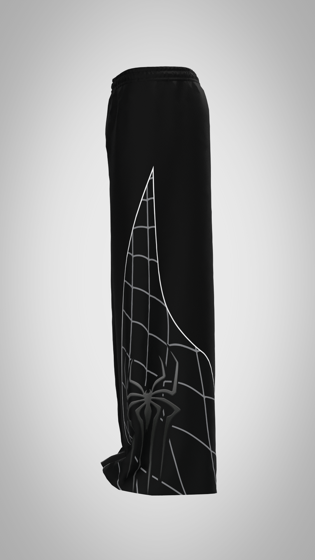 Black spider Track Pant