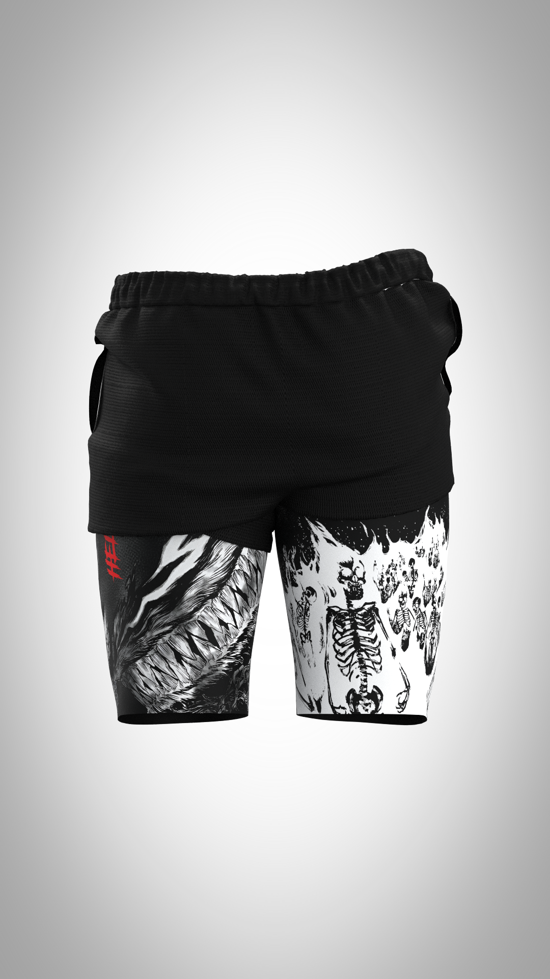 Berserk HELL FIRE Shorts