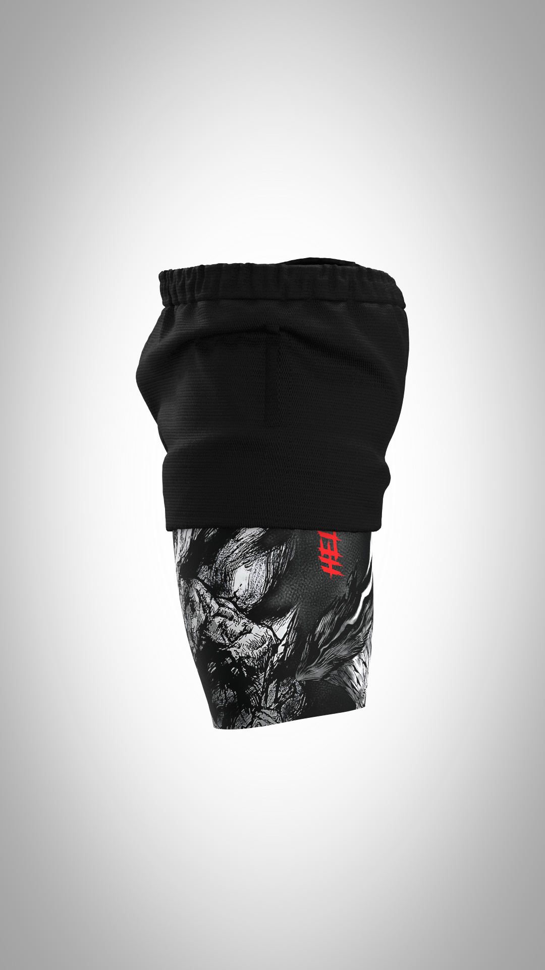 Berserk HELL FIRE Shorts